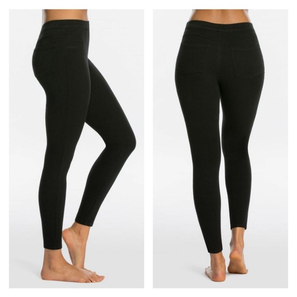 SPANX Women's Jean-ish Ankle Leggings in Black Style 20018R 25330